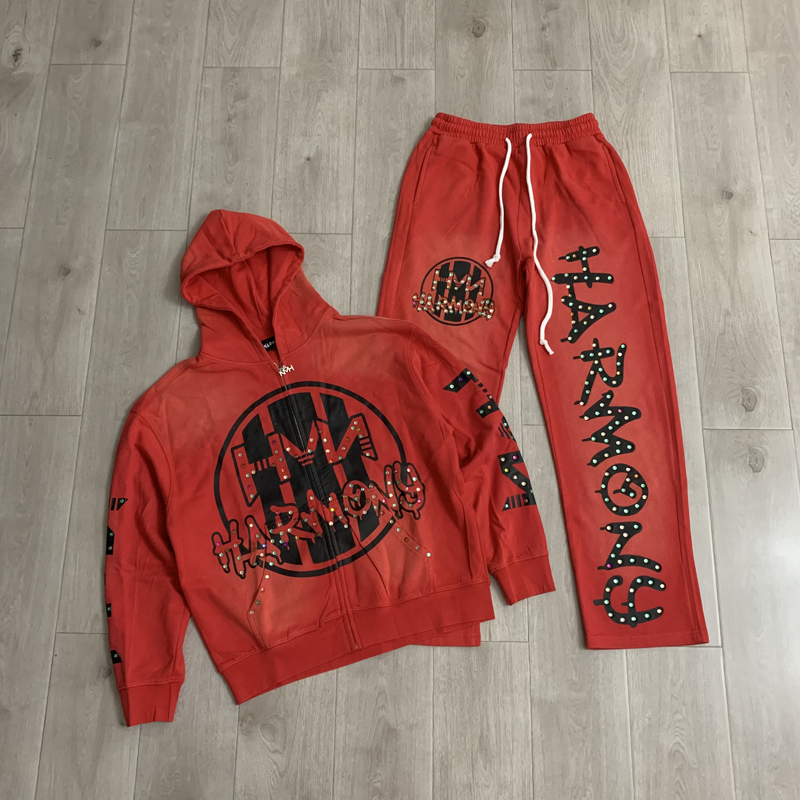 Street Fashion Hip Hop - Fashion Street Fashion Brand HARMONY Hoodie