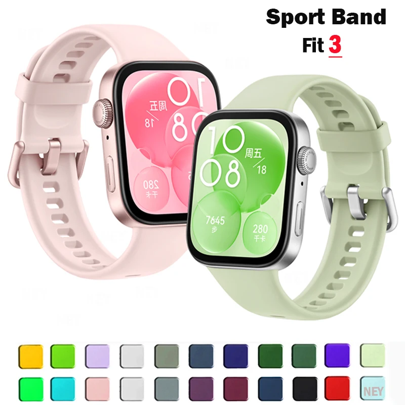 Street Fashion Website - Horlogeband voor huawei watch fit 3