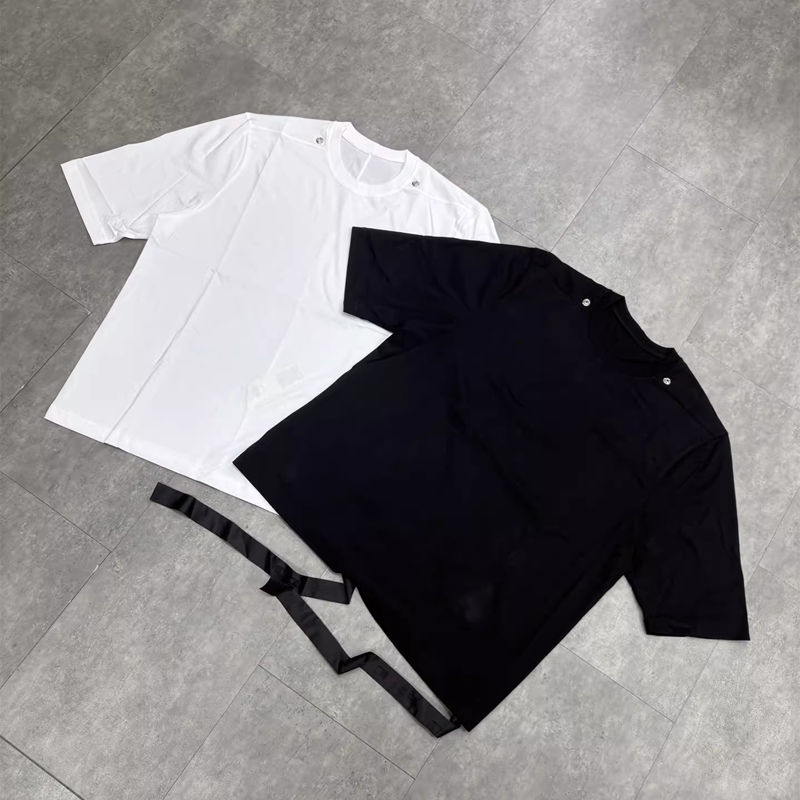 Longline Tee Oversized - Oversized RO Style Metal Buckle Label