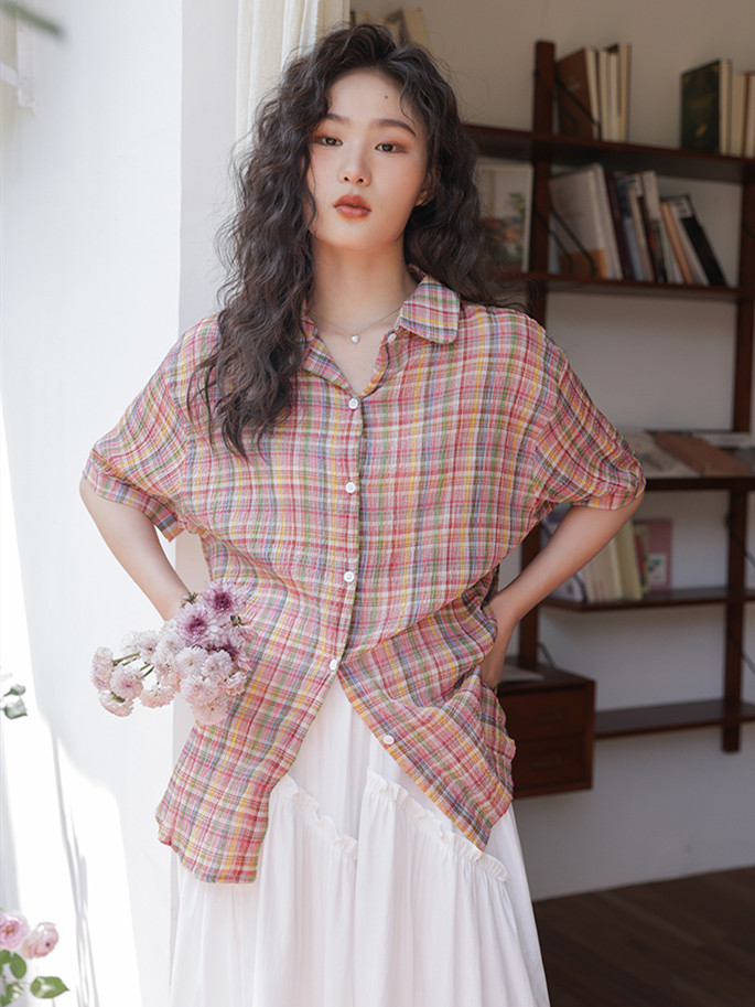 Street Fashion Vintage - Zomer Nieuwe Dames Katoenen Shirts Met