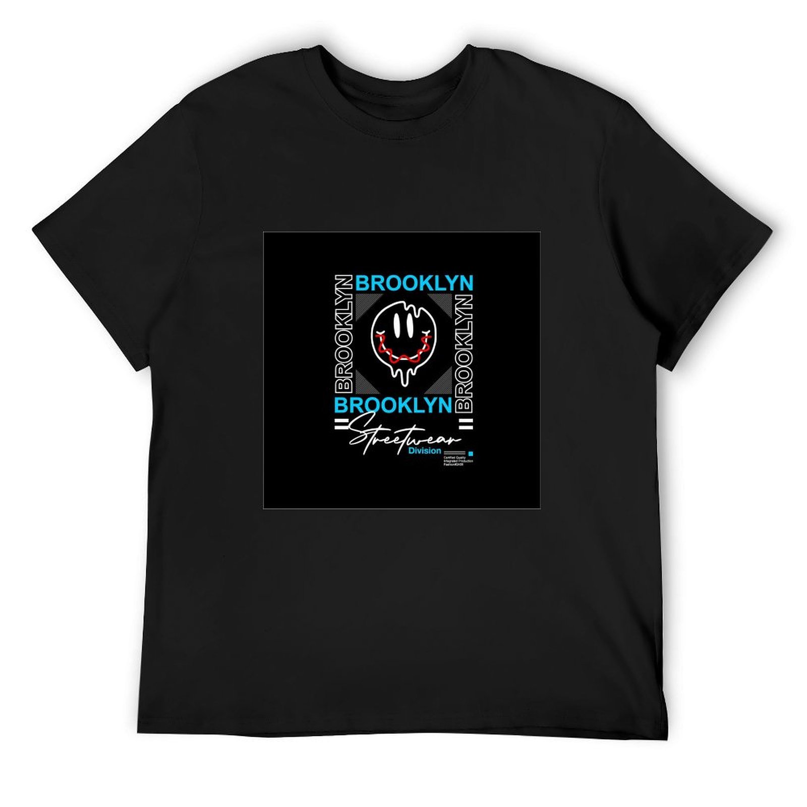 Longline Tee Oversized - Oversized T-shirt met zijsplit, losse lange
