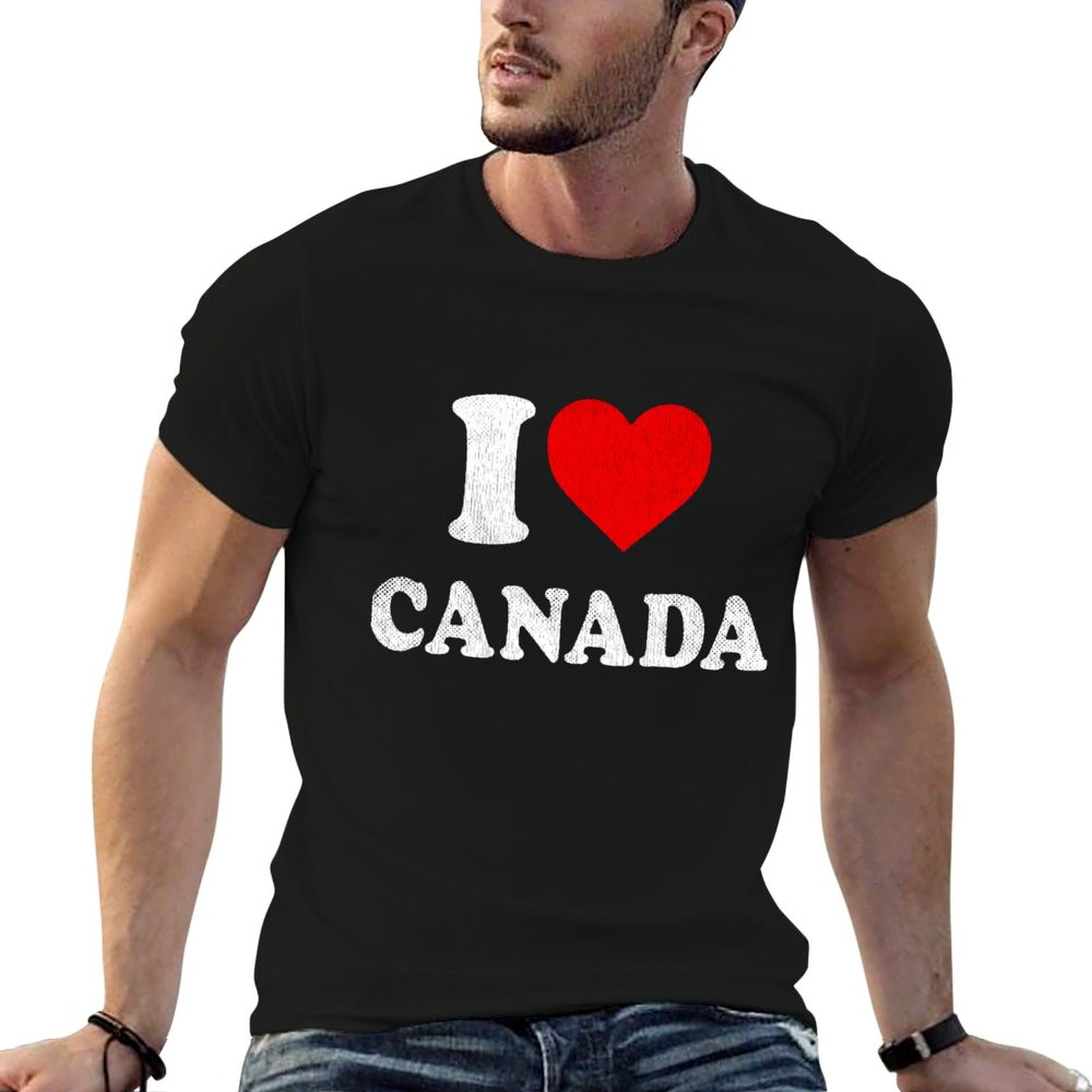 Street Fashion Canada - Ik hou van Canada T-shirt Souvenir