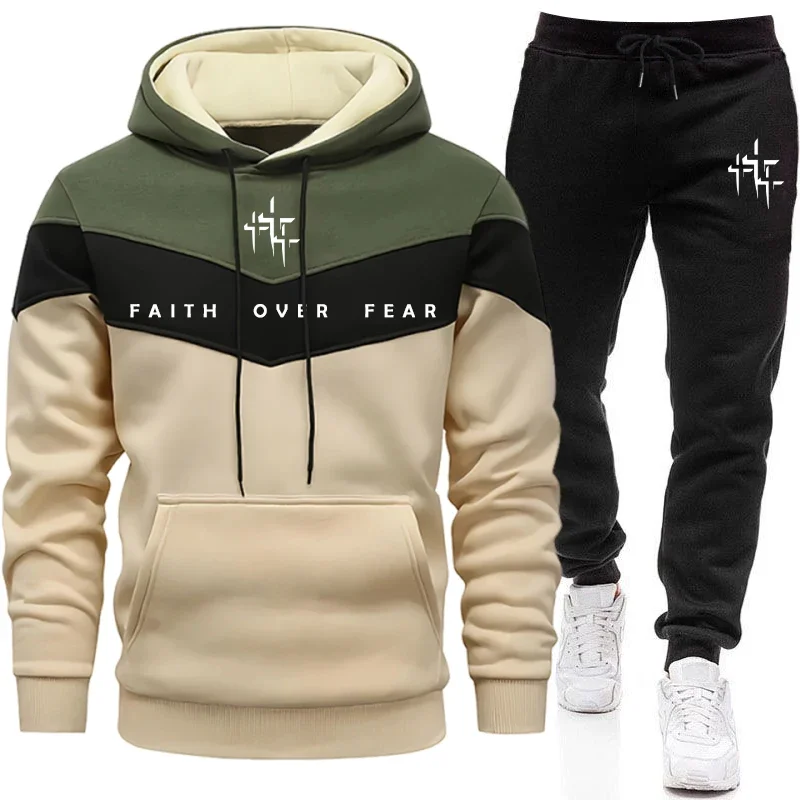 Faith Over Fear trainingspak v - Street Fashion Outfit recensie en prijs