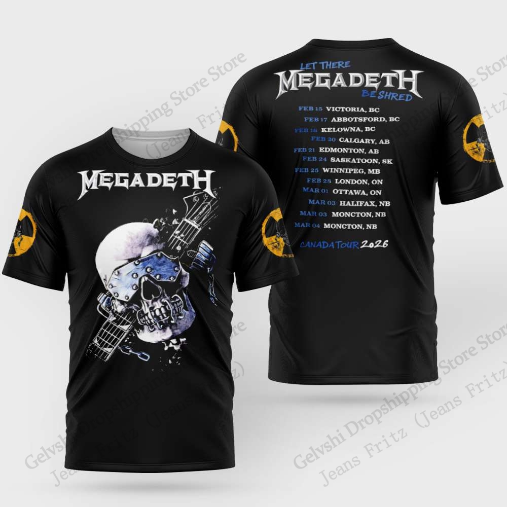 Hip Hop Rock Megadeth Band Can - Street Fashion Canada recensie en prijs
