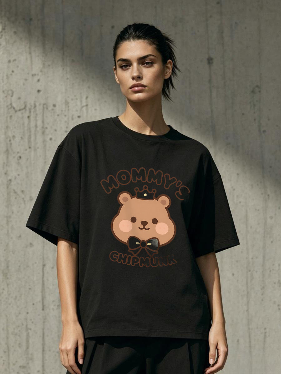 T-shirts Katoen Ronde effen kl - Longline Tee Oversized recensie en prijs
