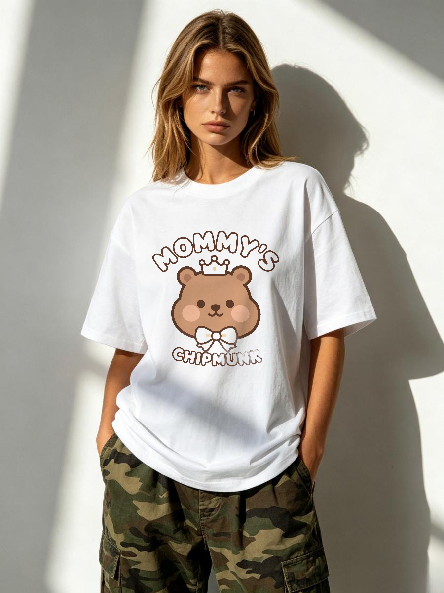 T-shirts Katoen Ronde effen kl - Longline Tee Oversized recensie en prijs