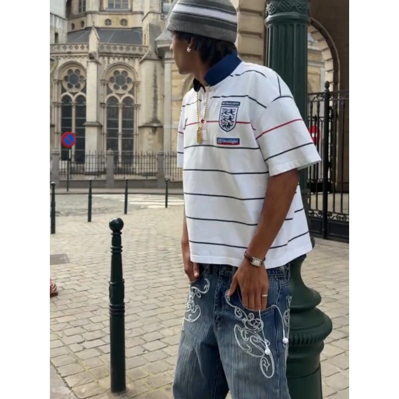 Retro Y2K 2-delige set streets - Street Fashion Male recensie en prijs
