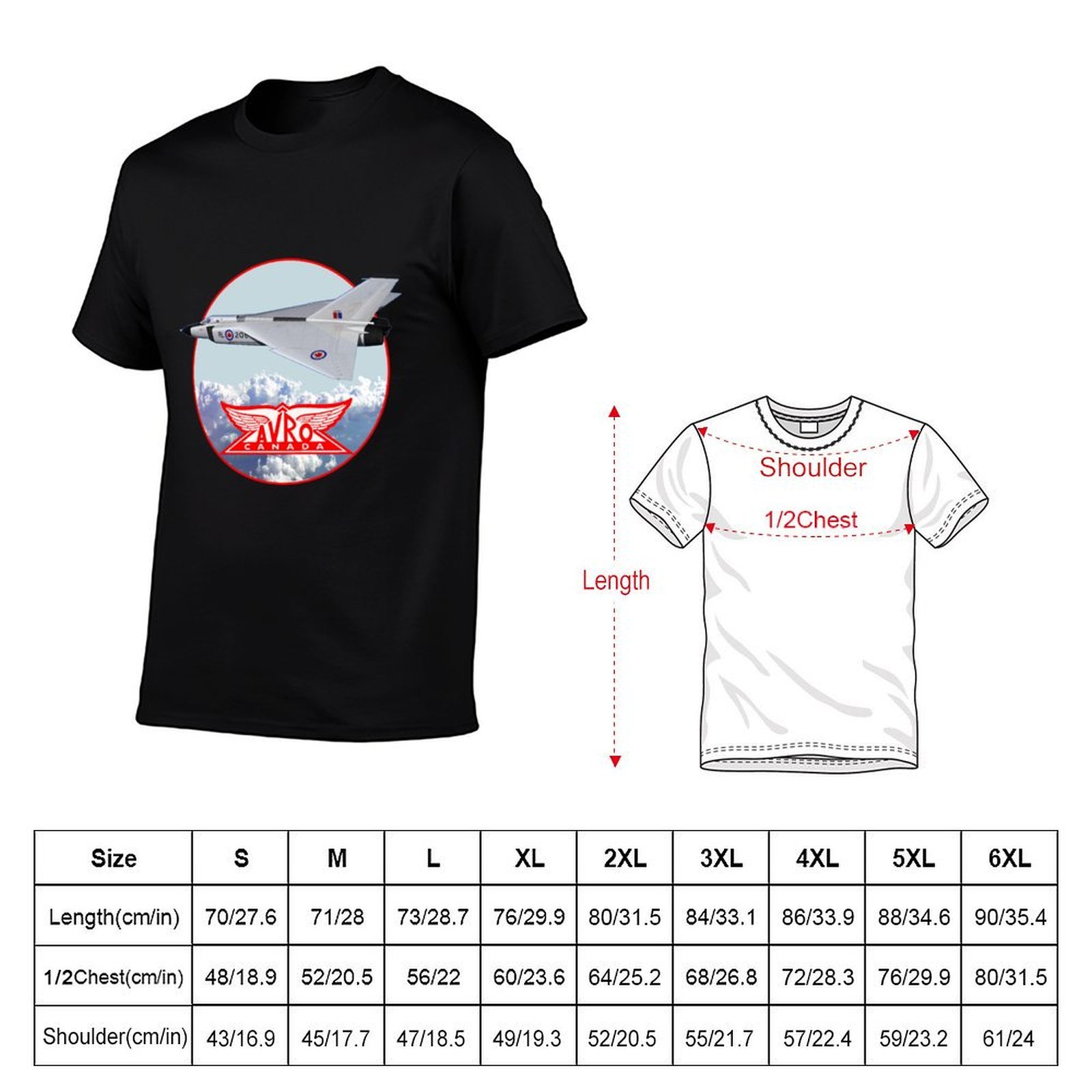 Avro Arrow Avro Canada T-shirt - Street Fashion Canada recensie en prijs