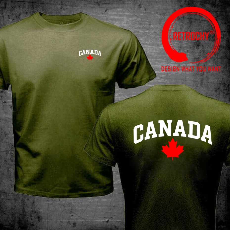 Canada Letter Gedrukt Grappig  - Street Fashion Canada recensie en prijs