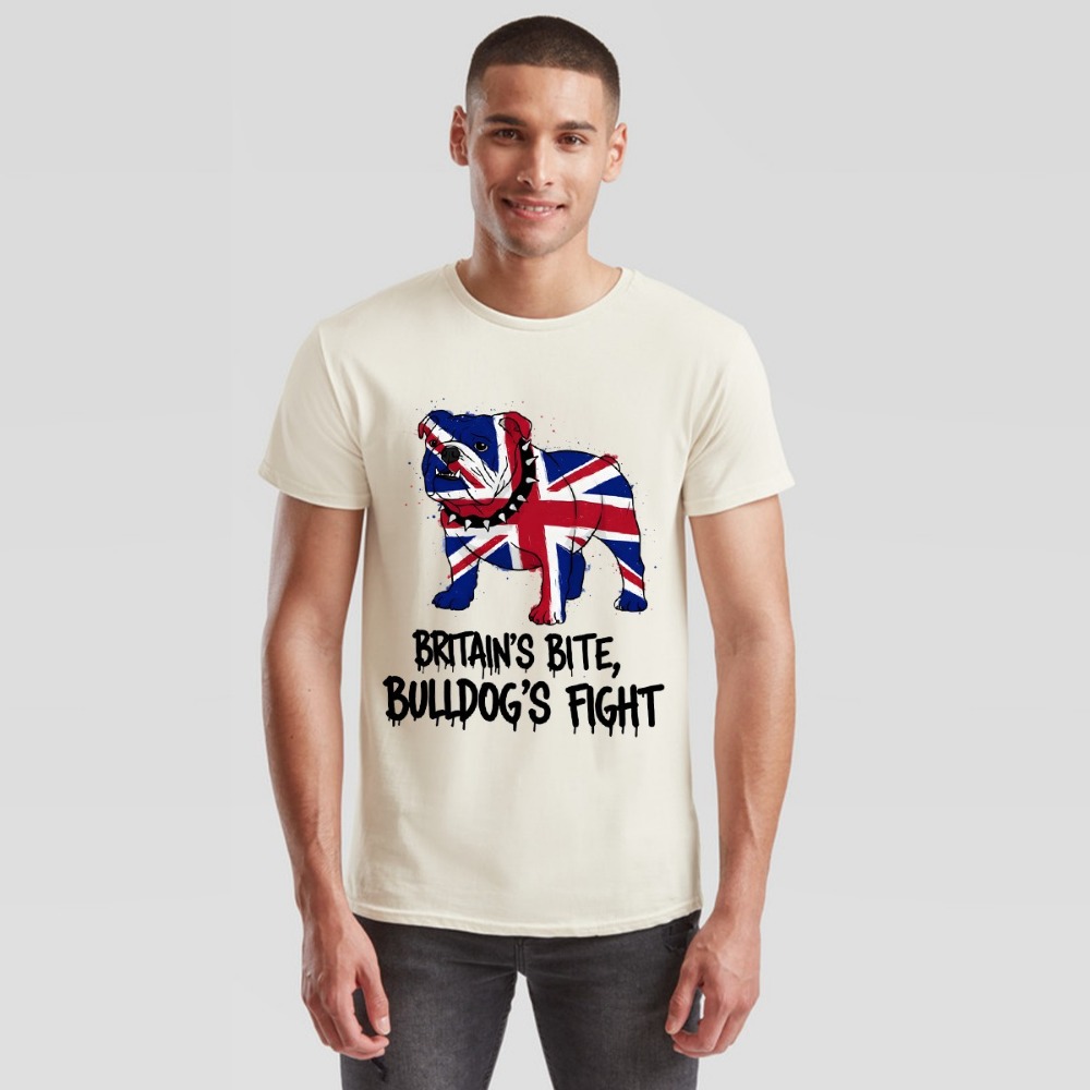 Union Jack Bulldog T-shirt Bri - Street Fashion Uk recensie en prijs