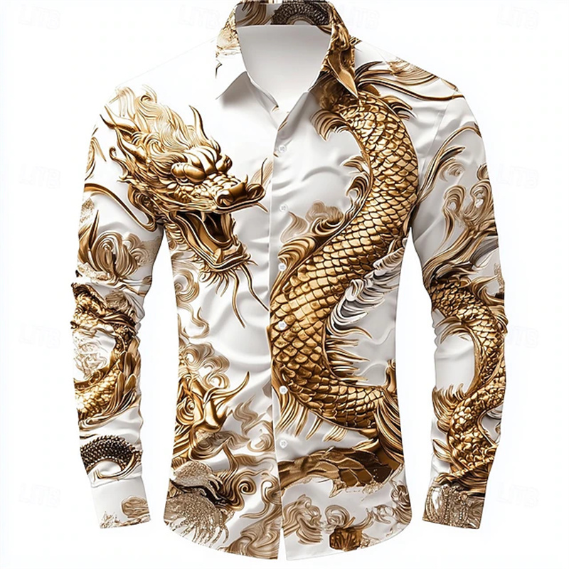 Herenshirt met lange mouwen, C - Street Fashion Shanghai recensie en prijs