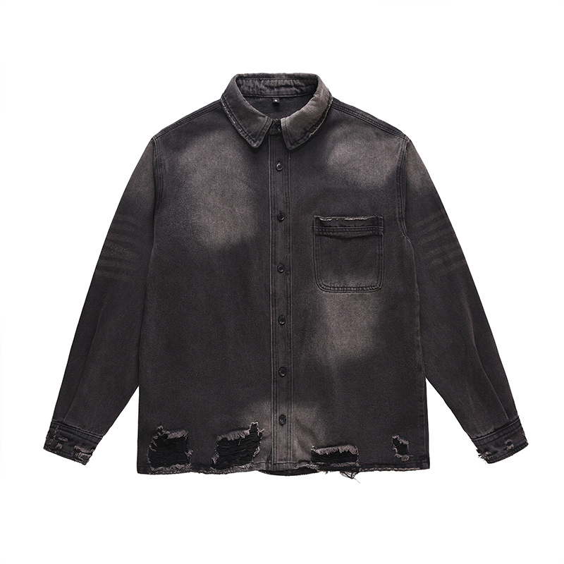 Heren High Street gescheurde j - Street Fashion Vintage recensie en prijs