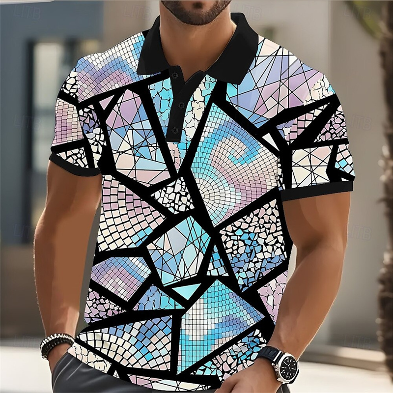 Herenpoloshirt Golfshirt Kleur - Street Fashion Shanghai recensie en prijs