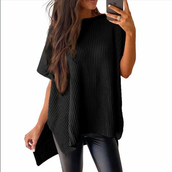 Korte mouw T-shirt dames voor  - Longline Tee Oversized recensie en prijs