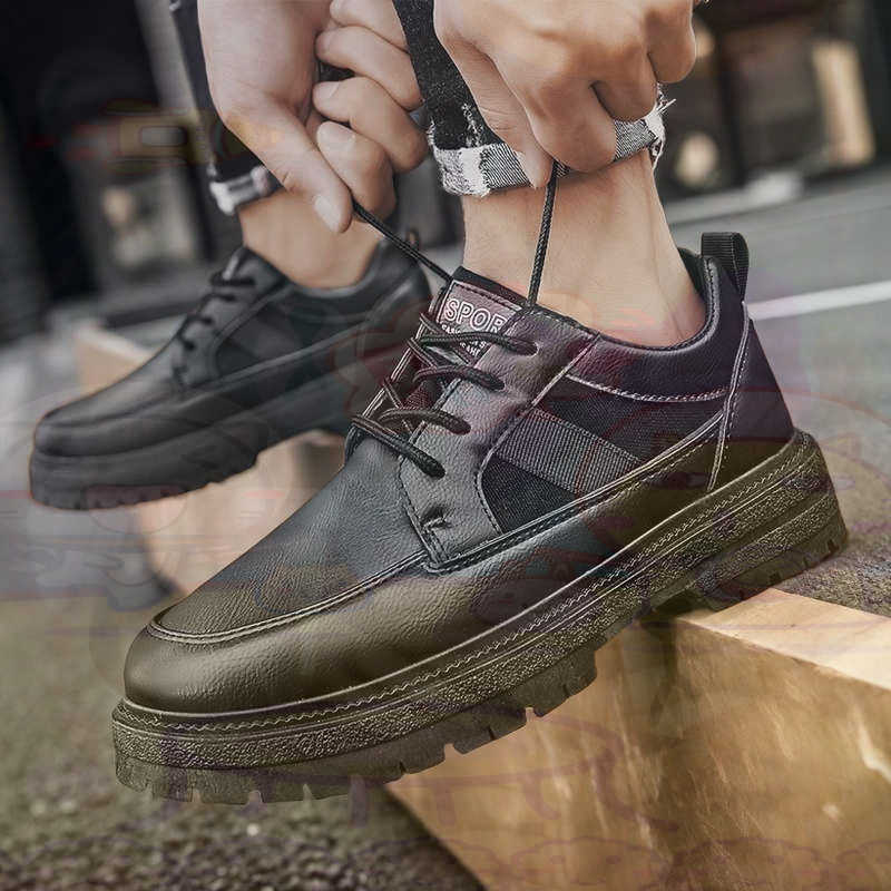 Donker natuurlijk leer Mode-sn - Street Fashion Uk recensie en prijs