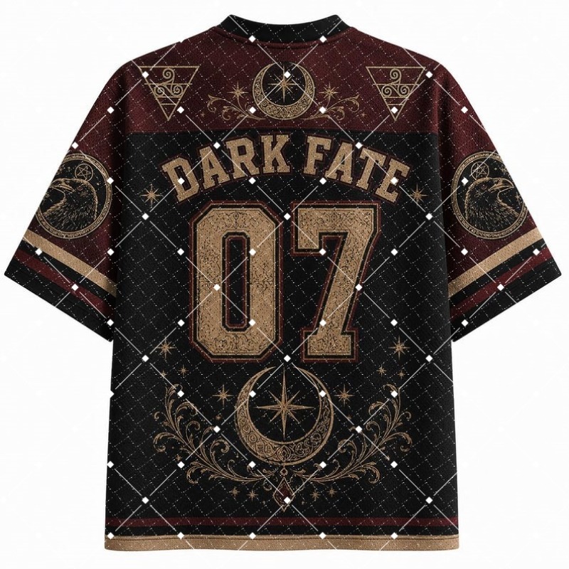 Dark Fate Witch Raven Print V- - Street Fashion Hip Hop recensie en prijs