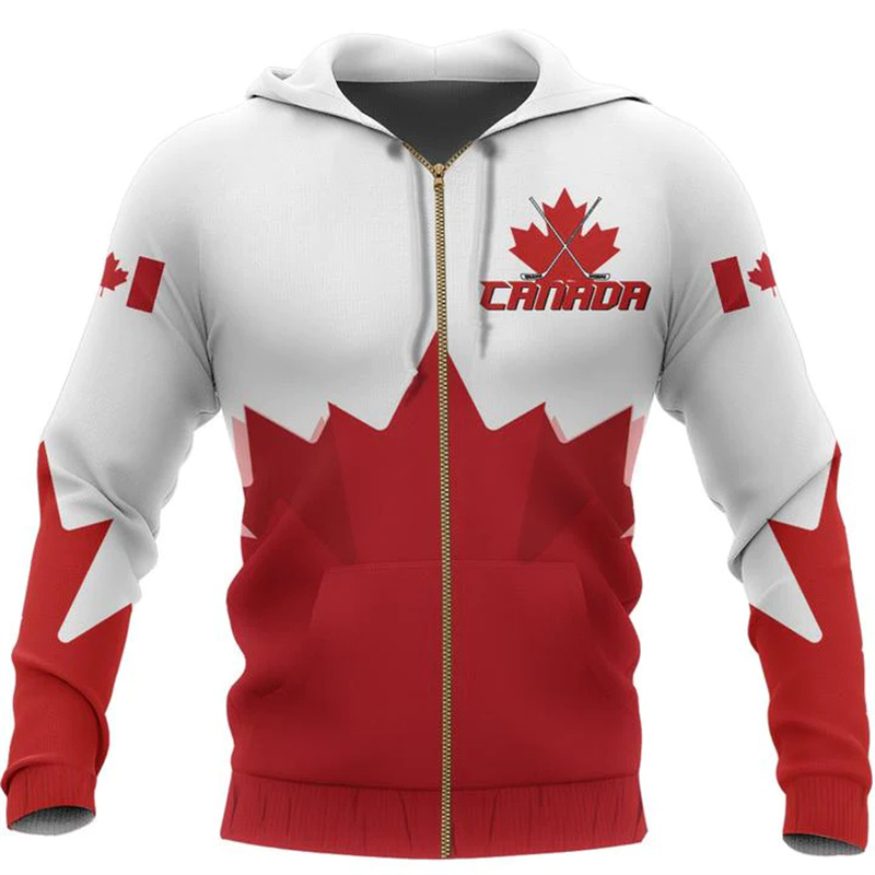Canada 3d Helemaal Bedrukt Esd - Street Fashion Canada recensie en prijs