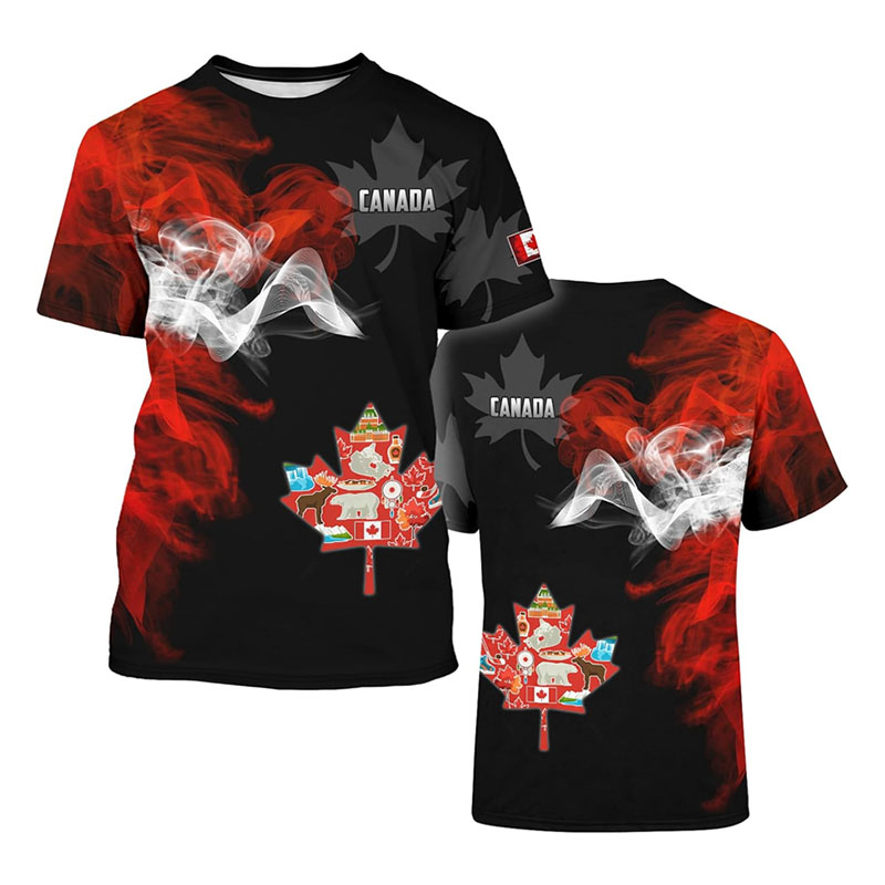 Mode Nieuwe Canada T-shirt Her - Street Fashion Canada recensie en prijs
