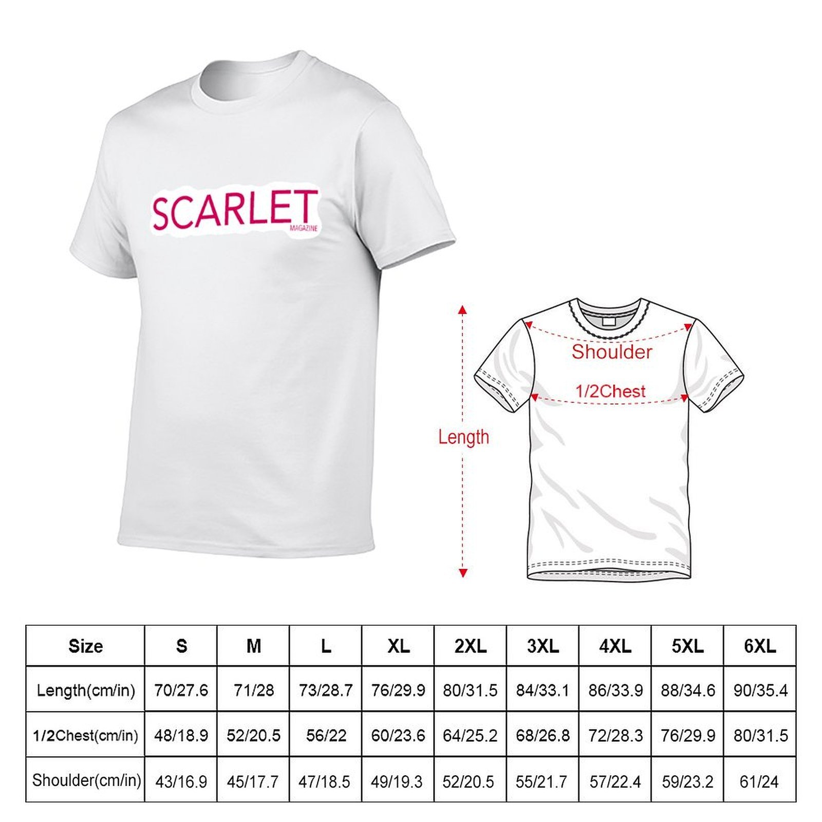 scarlet magazine T-shirt Stree - Street Fashion Magazines recensie en prijs