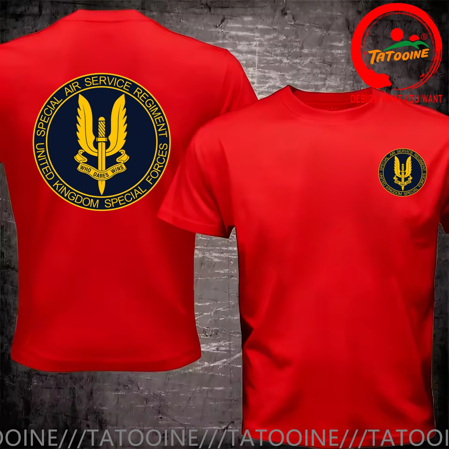 Grappig ontwerp UK British Sas - Street Fashion Uk recensie en prijs