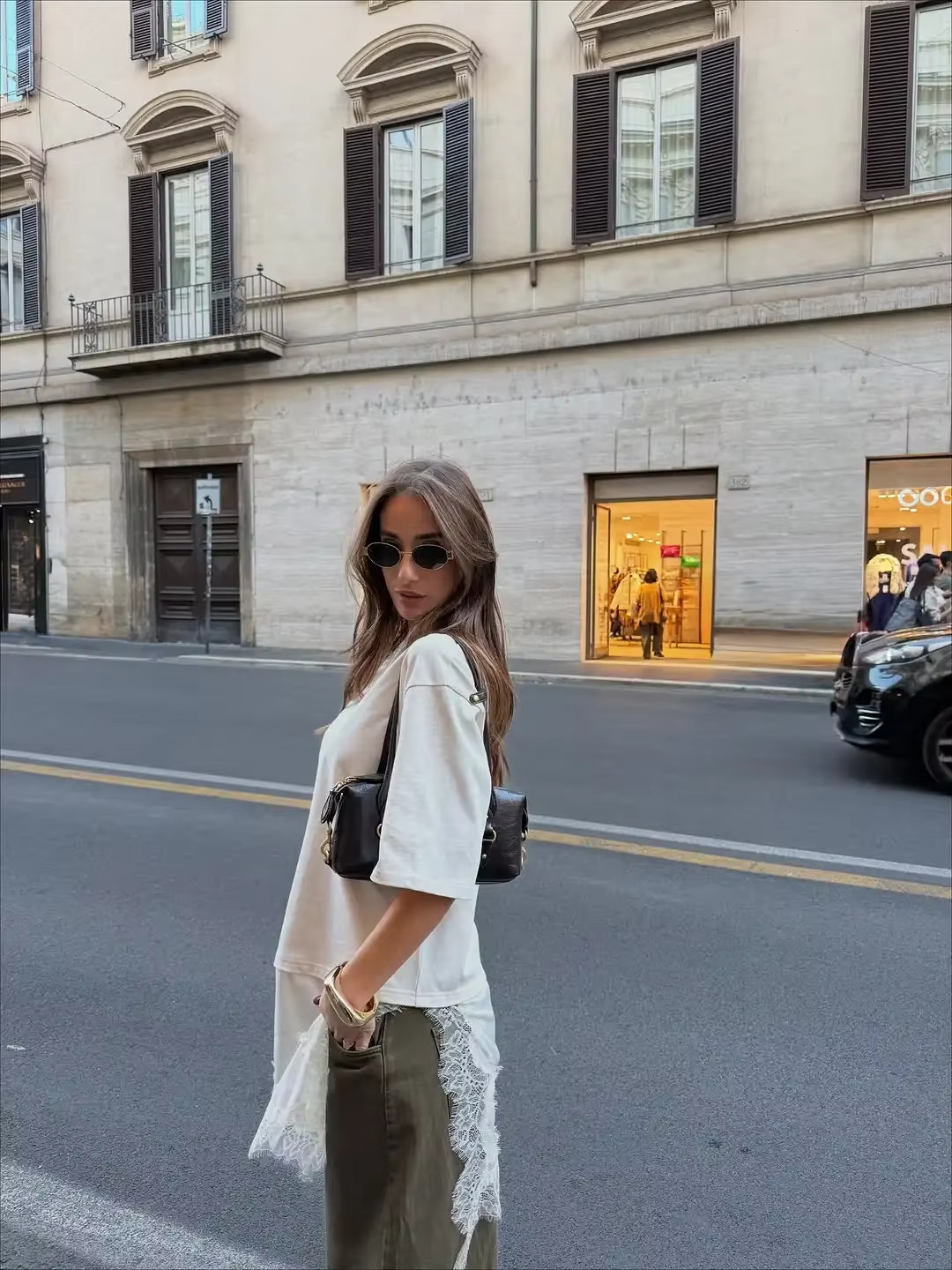 Oversized dames T-shirt met ha - Longline Tee Oversized recensie en prijs