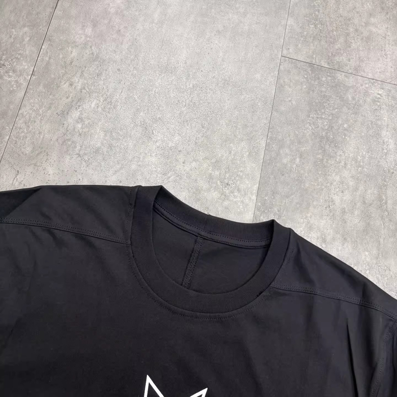 Oversized zwart RO-stijl T-shi - Longline Tee Oversized recensie en prijs