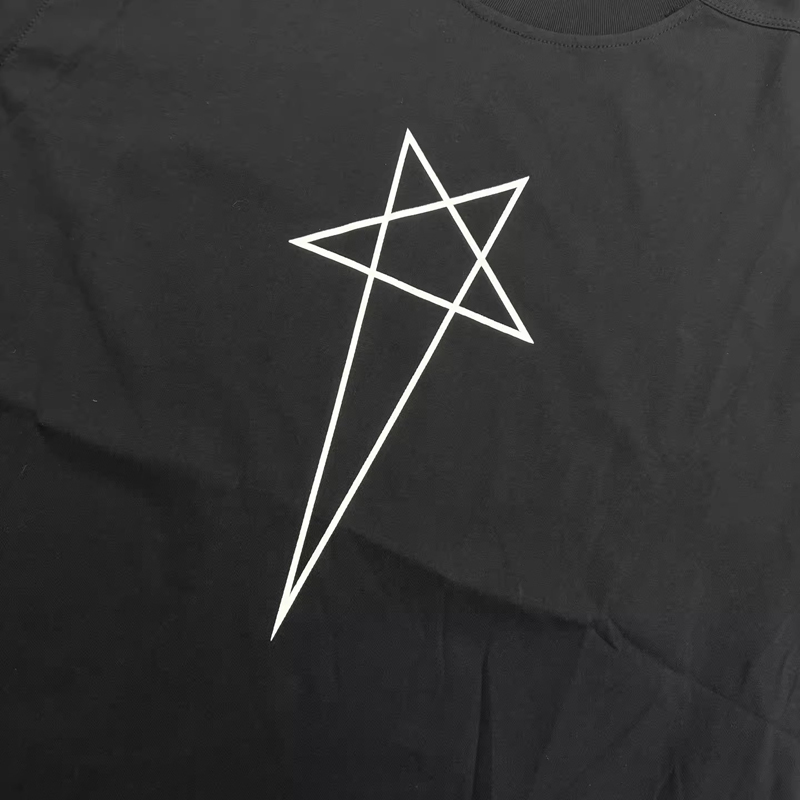 Oversized zwart RO-stijl T-shi - Longline Tee Oversized recensie en prijs