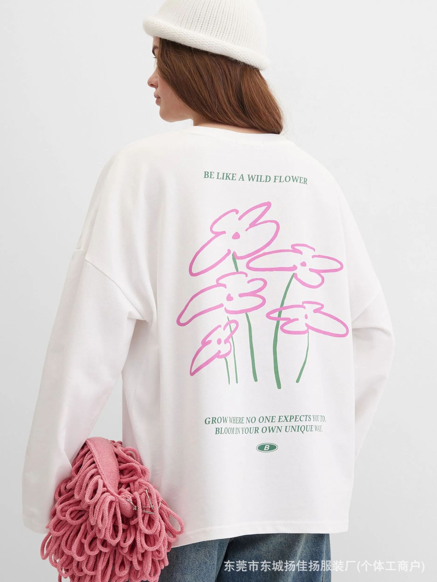 Sweet Preppy Campus Minimal Li - Longline Tee Oversized recensie en prijs
