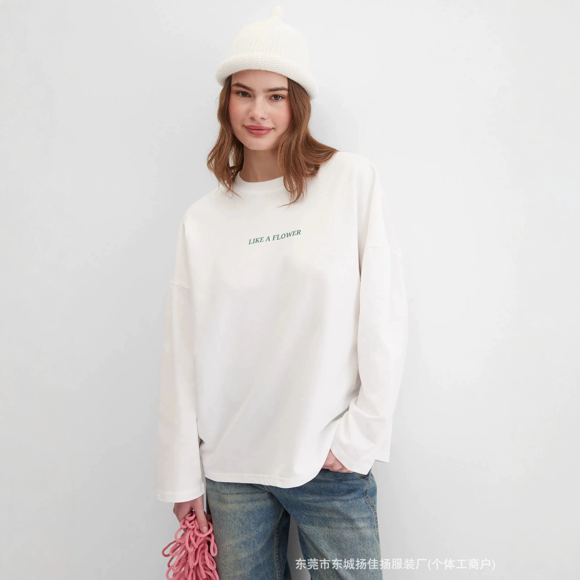 Sweet Preppy Campus Minimal Li - Longline Tee Oversized recensie en prijs