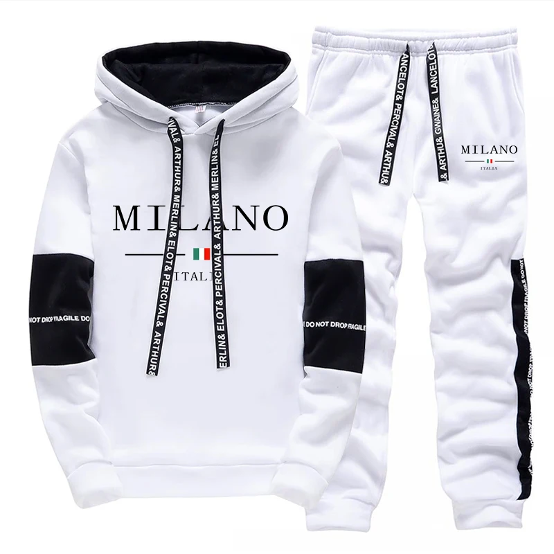 Heren Set/Hoodie/Broek Italië  - Street Fashion Outfit recensie en prijs