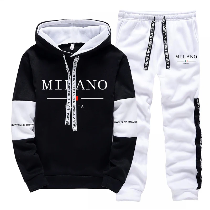 Heren Set/Hoodie/Broek Italië  - Street Fashion Outfit recensie en prijs