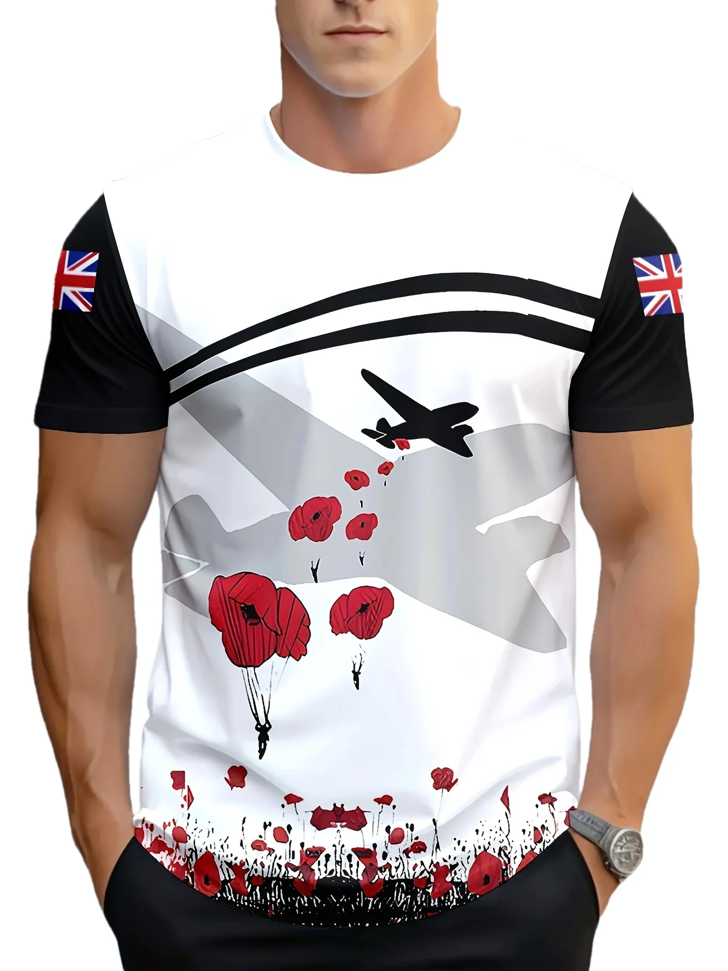 Mode UK Remembrance War Plane  - Street Fashion Uk recensie en prijs