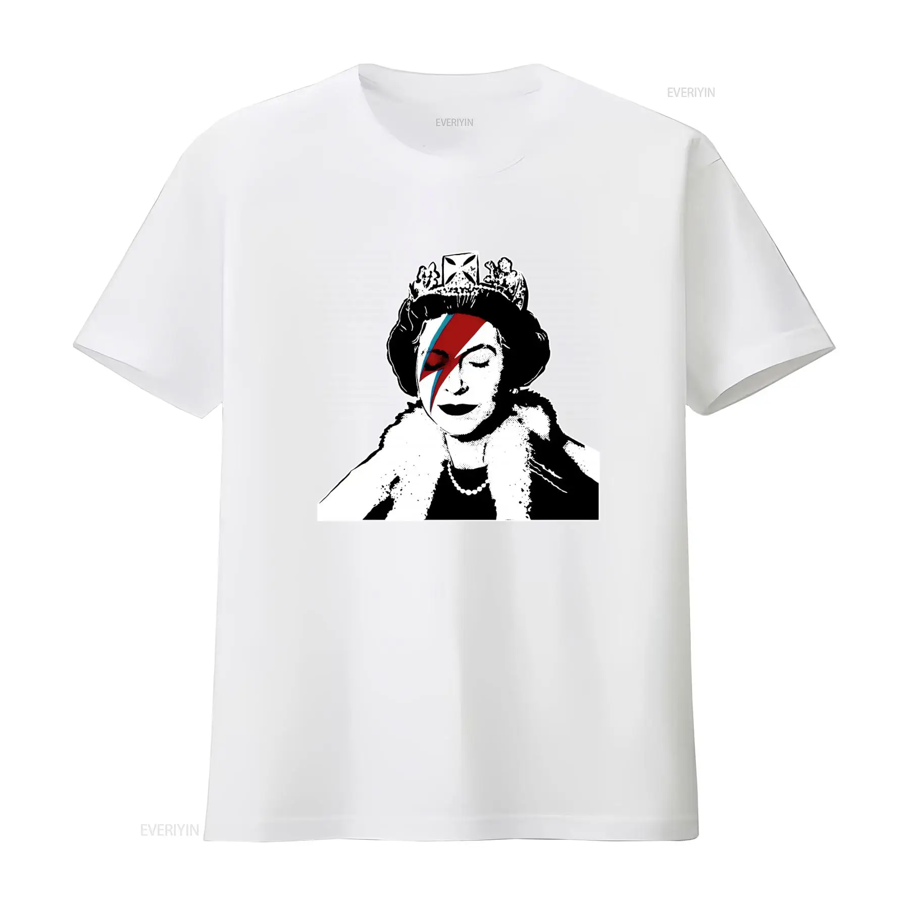Banksy Queen Graffiti Art T-sh - Street Fashion Uk recensie en prijs