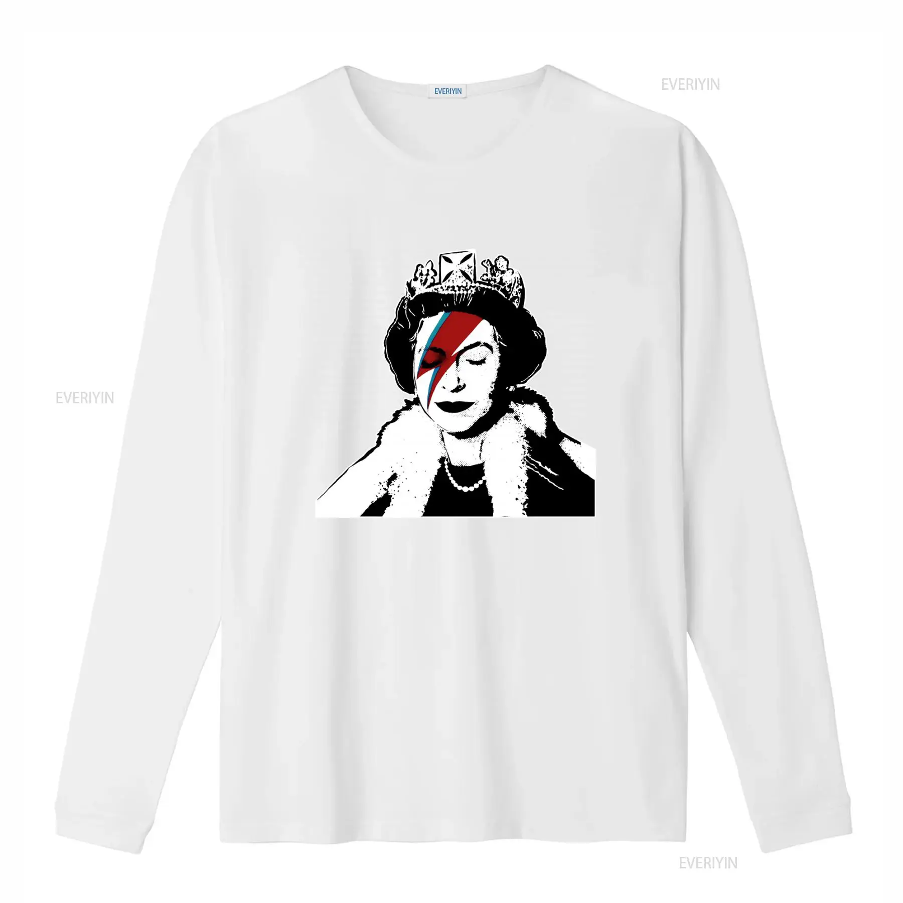 Banksy Queen Graffiti Art T-sh - Street Fashion Uk recensie en prijs