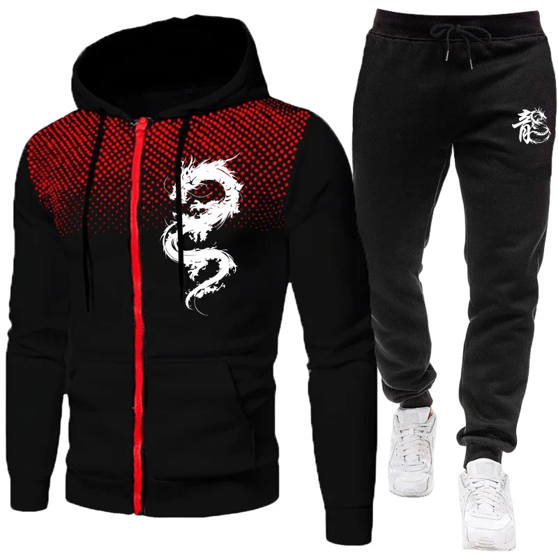 Heren Paris Dragon Pattern Fas - Street Fashion Hoodie recensie en prijs