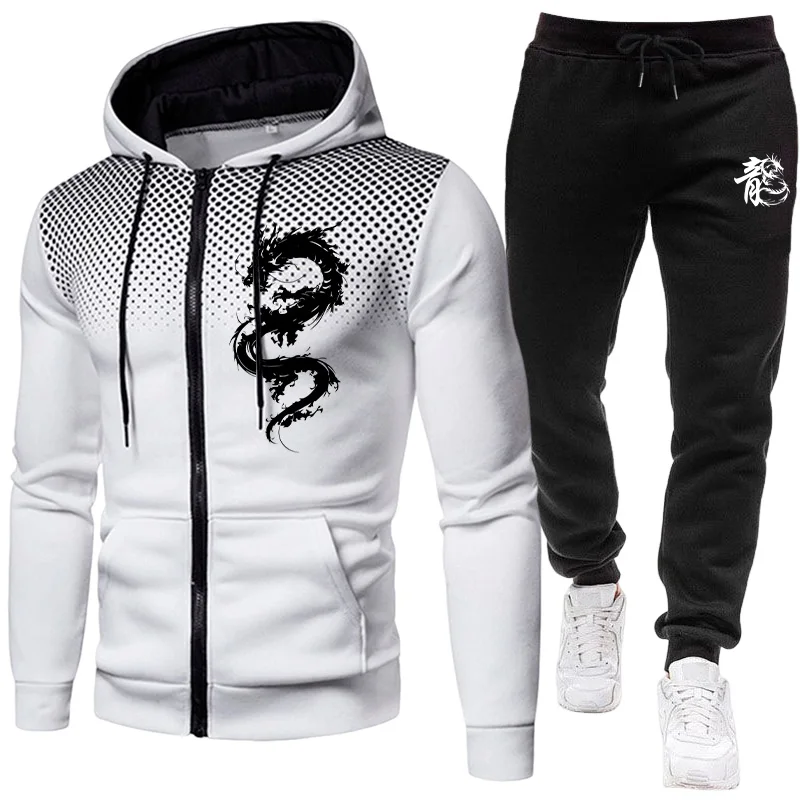 Heren Paris Dragon Pattern Fas - Street Fashion Hoodie recensie en prijs