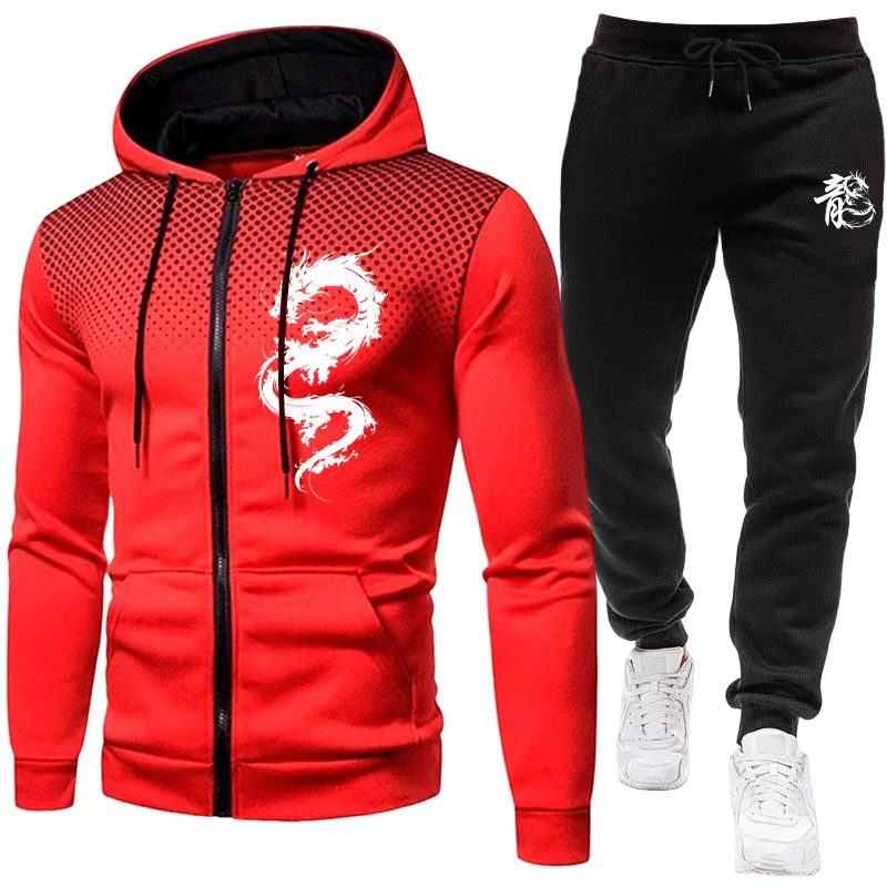 Heren Paris Dragon Pattern Fas - Street Fashion Hoodie recensie en prijs