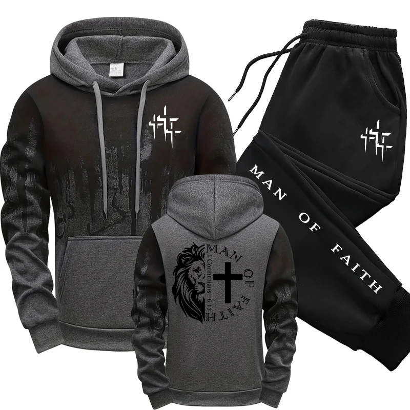 Man of Faith Pattern Herenset  - Street Fashion Outfit recensie en prijs