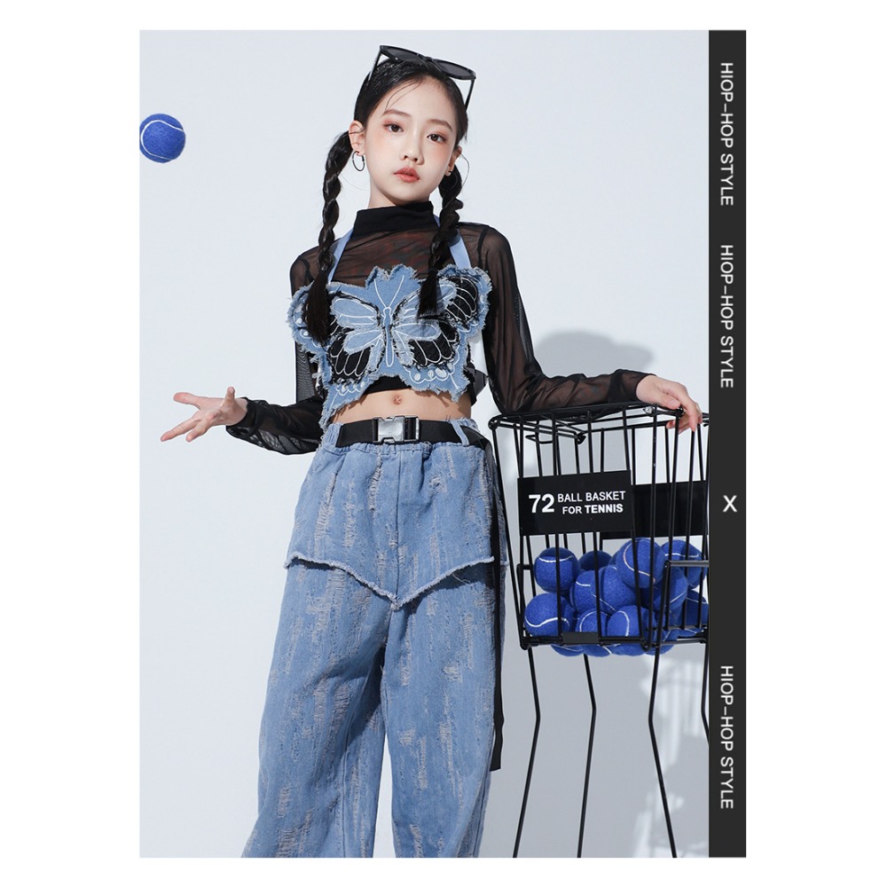 Jazz Hip Hop Dansset Mesh vlin - Street Fashion Hip Hop recensie en prijs