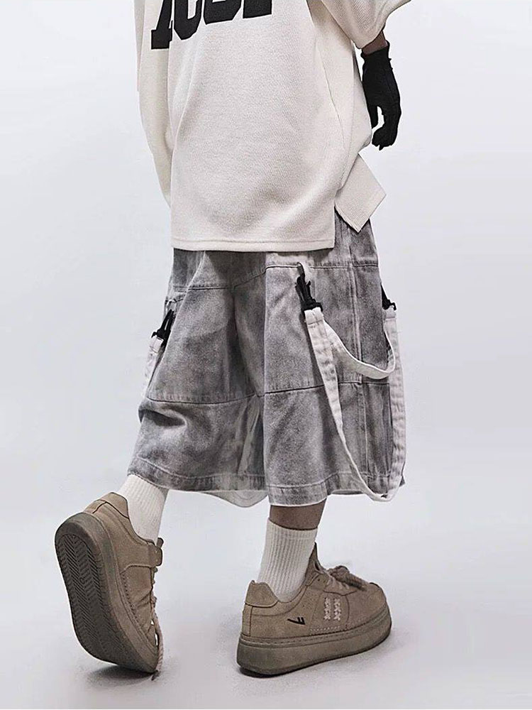 Retro hiphop heren gescheurde  - Street Fashion Hip Hop recensie en prijs