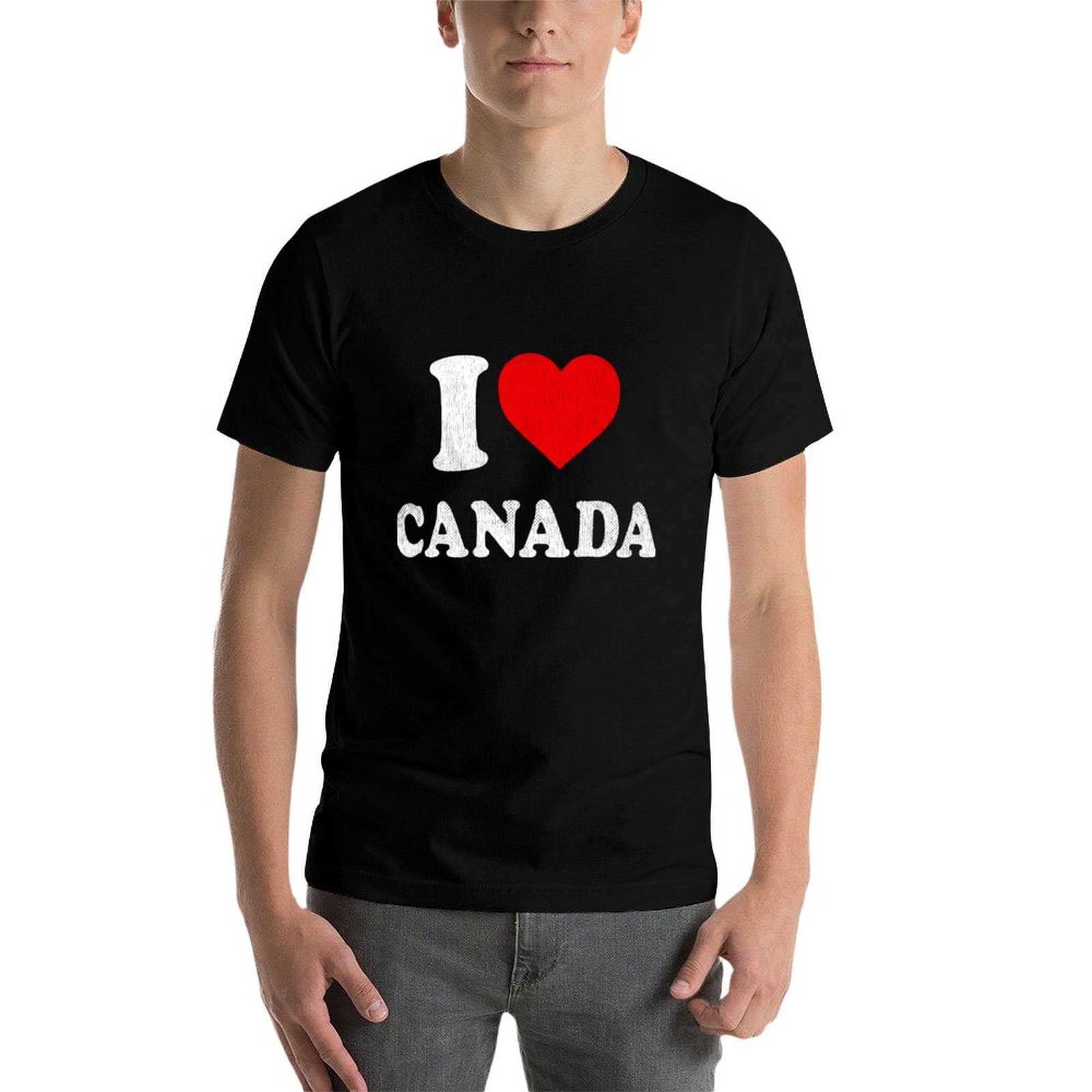 Ik hou van Canada T-shirt Souv - Street Fashion Canada recensie en prijs