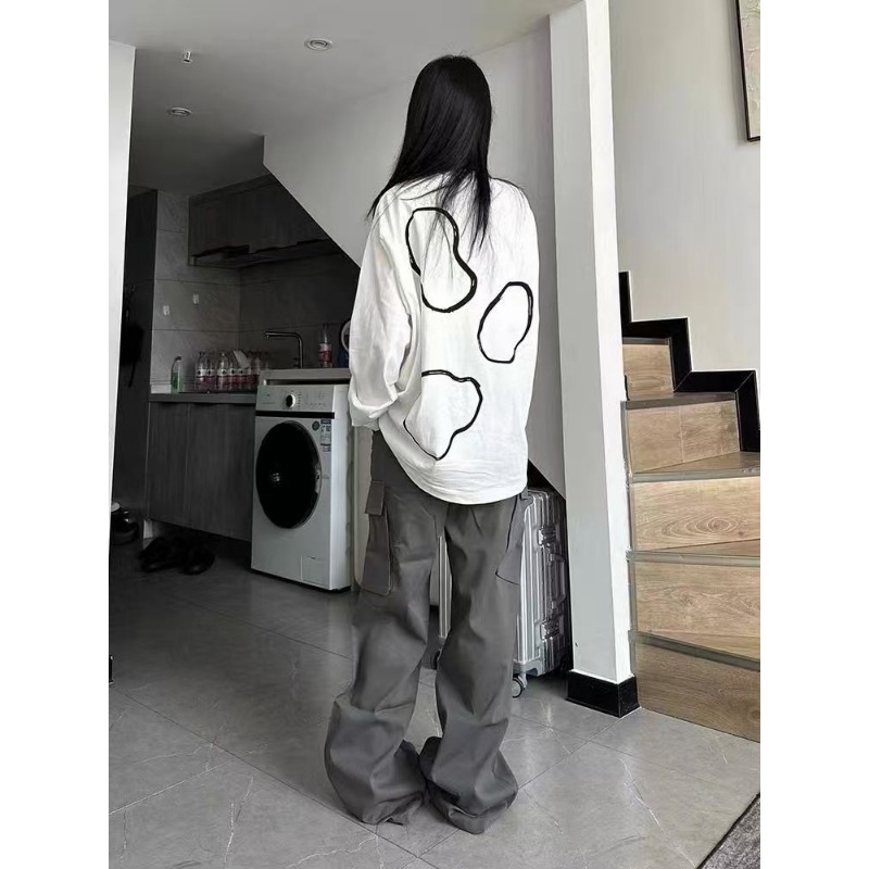 Oversized damessweatshirt met  - Longline Tee Oversized recensie en prijs