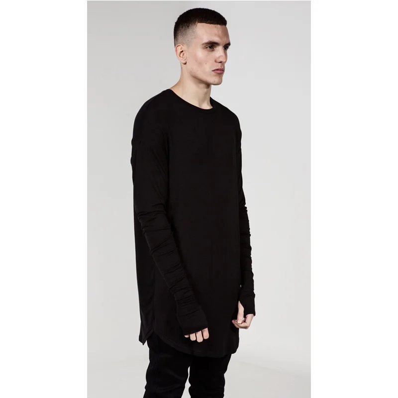 Herentrui met lange mouwen, du - Longline Tee Oversized recensie en prijs
