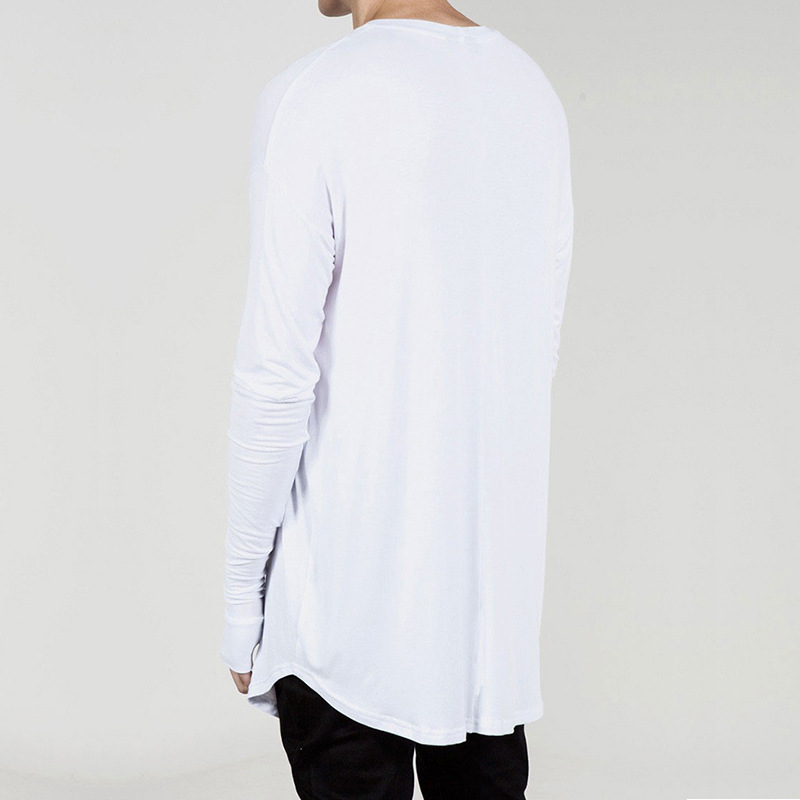 Herentrui met lange mouwen, du - Longline Tee Oversized recensie en prijs
