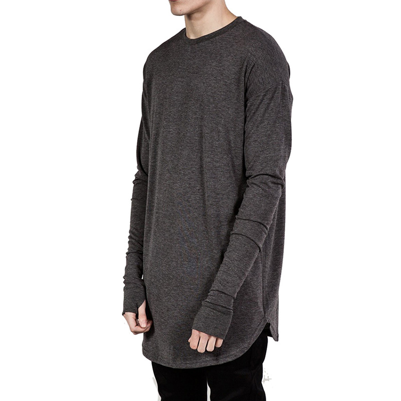 Herentrui met lange mouwen, du - Longline Tee Oversized recensie en prijs